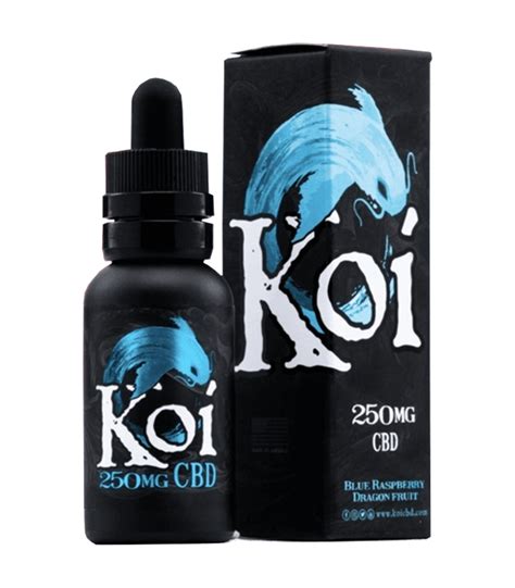 KOI Vape Blue Raspberry Dragon Fruit 1000mg Artisan Vapor And CBD