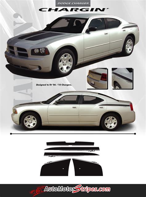 2010 Dodge Charger Stripe Packages