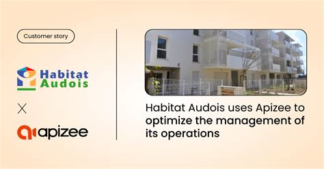 Customer Case Habitat Audois Apizee