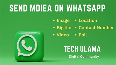 How To Send Large Files On Whatsapp In Hindi Techulama Youtube