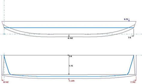 Narrow boat hull plans | Ferkoa