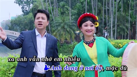 Gửi Về Quan Họ Karaoke Song Ca Beat Chuẩn Nhất YouTube