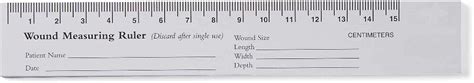 Wound Measuring Ruler Printable