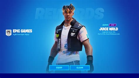 Fortnite X Juice WRLD Event YouTube