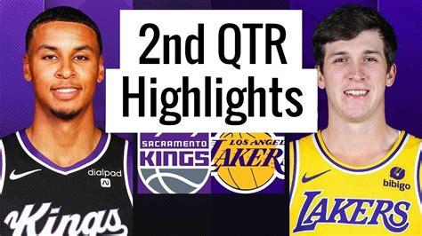 Los Angeles Lakers Vs Sacramento Kings Full Highlights 2nd QTR Oct 29