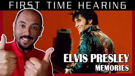 First Time Hearing Memories Elvis Presley Reaction Youtube