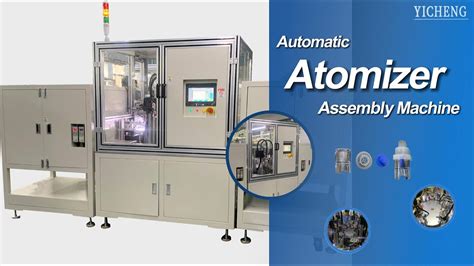 Atomizer Automatic Assembly Machine Apply In Medical Industry