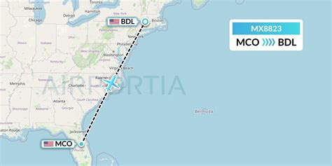 MX8823 Flight Status Breeze Airways Orlando To Windsor Locks MXY8823