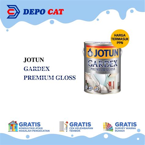 Jual Cat Minyak Jotun Gardex Premium Gloss White 5L CAT MINYAK KHUSUS