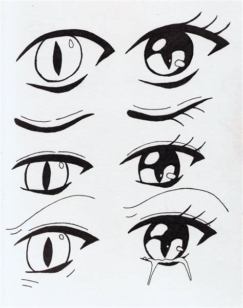 Anime Catz Eyes by DrawingAniEyes-Club on DeviantArt | アニメ