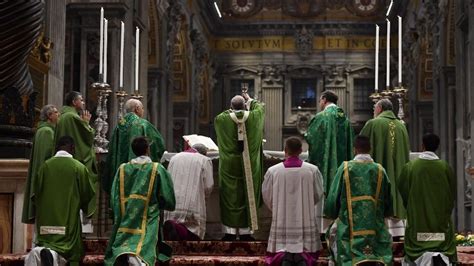 Omelia Del Papa Durante La Messa Alla Fine Del Sinodo