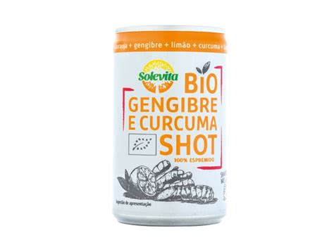 MultiPROMOS Solevita Bio Shot De Gengibre Gengibre E Curcuma