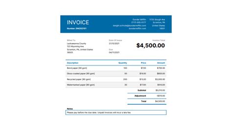 Google Sheets Invoice Template [Free] - Kieran Dixon