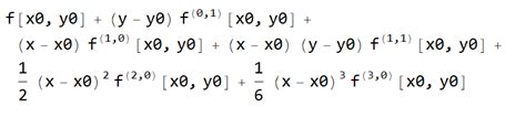 calculus and analysis - Asymmetric multivariable Taylor expansion ...