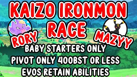 Kaizo Ironmon Race W Mazyykaizo Firered Kaizo Ironmon Youtube