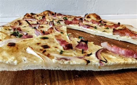 Flammkuchen Tarte Flambée opskrifter GastroFun dk