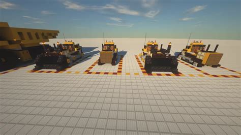 Massive Mining Dozer Or Buldozer Inspired By Caterpillar D10