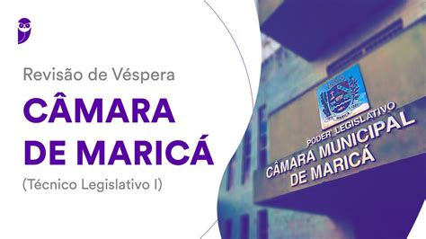 Revisão de Véspera Câmara de Maricá Técnico Legislativo I YouTube