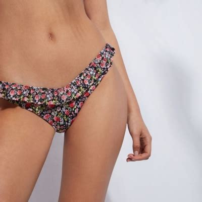 CALZEDONIA Bottom Bikini Brasileño Pernera De Tiro Alto Nizza