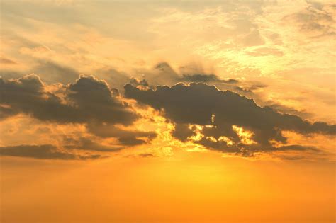 View of Clouds during Sunset · Free Stock Photo