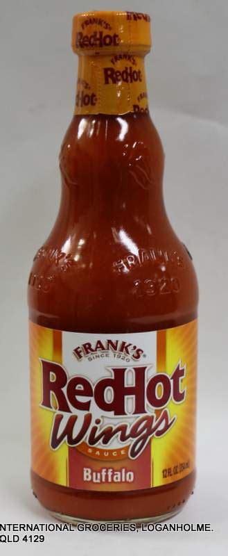 Franks Red Hot Buffalo Wings Sauce 354ml Gs International Groceries