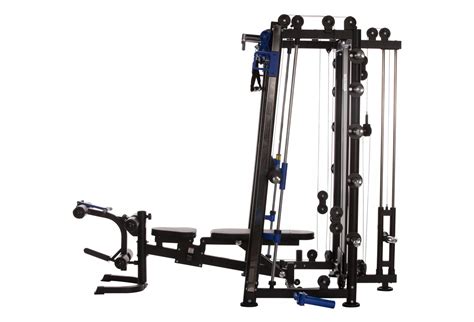 MAXXUS MULTIPRESSE 10 1 SMITH MACHINE AVEC BANC DE MUSCULATION CARON