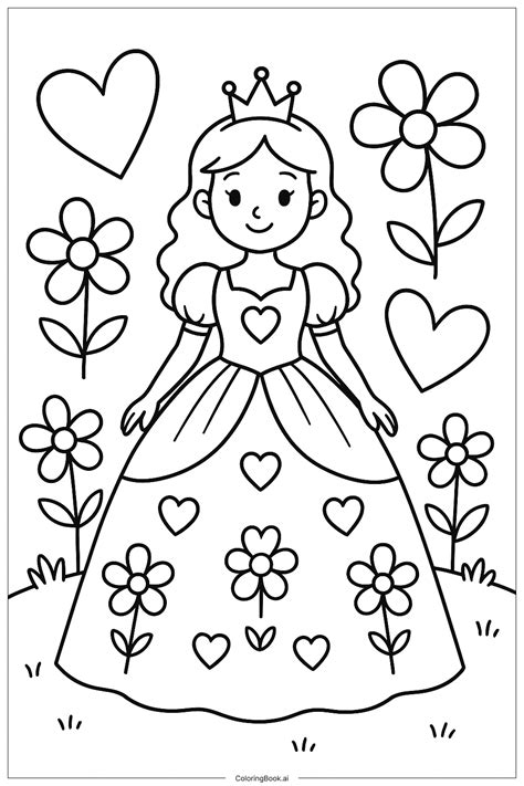 Desenho De Vestido De Princesa Para Colorir - Desenhos De Vestido De Princesa Para Colorir