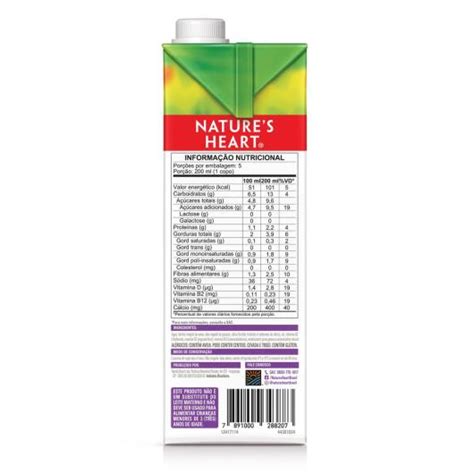 Bebida Vegetal Natures Heart Aveia 1l Sonda Supermercado Delivery