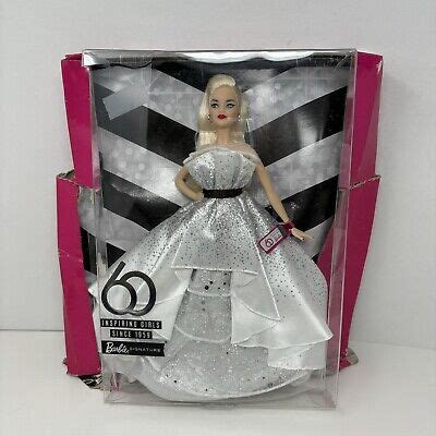 2018 BARBIE SIGNATURE 60th Anniversary Blonde Collector Doll FXD88