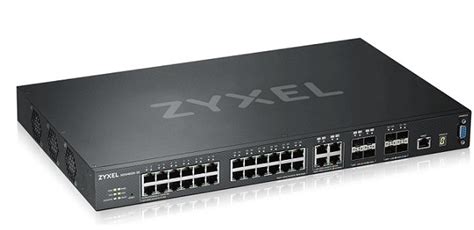 Port Gbe Port Gbe Sfp L Aggregation Switch Zyxel Xgs