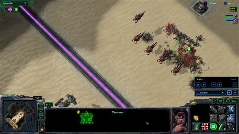 Starcraft Desert Strike Hots Gas Bc Rush For Noob Terran Youtube