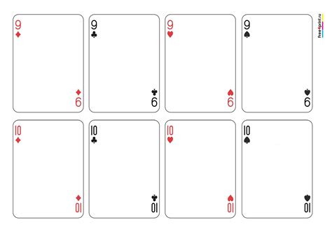 Best Blank Playing Card Printable Template For Word Artofit