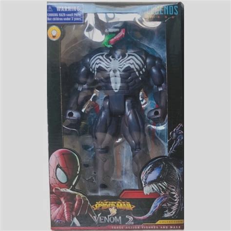 Boneco Venom Tempo De Carnificina Articulado 30Cm Aproximadamente No