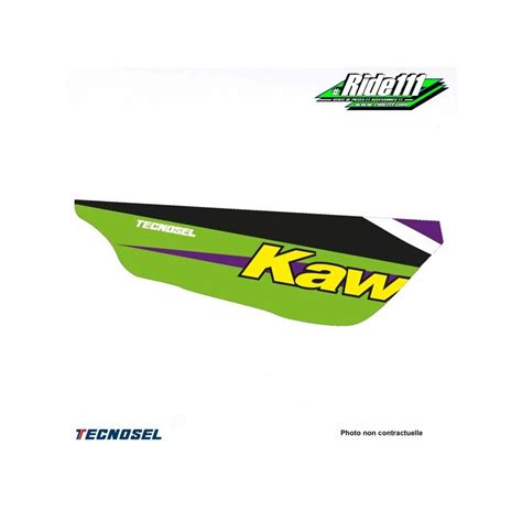 Kit D Co Ou Housse De Selle Tecnosel Replica Team Kawasaki Kx