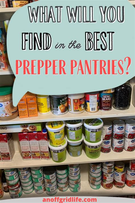 15 Best Prepper Pantries And Tips On Stocking Your Own Preppers