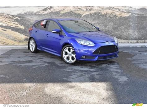 2013 Performance Blue Ford Focus St Hatchback 136303775 Photo 11 Car Color