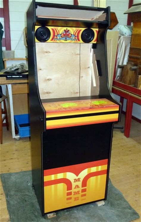 Mame Retro Arcade Cabinet Videospielautomat Selber Bauen