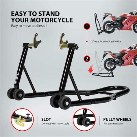 Specstar Heavy Duty Motorcycle Rear Wheel Lift Universal Sport Bike