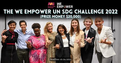 The We Empower Un Sdg Challenge Prize Money