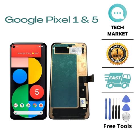 Google Pixel Lcd Display Touchscreen Digitizer Spare Part Free Tool