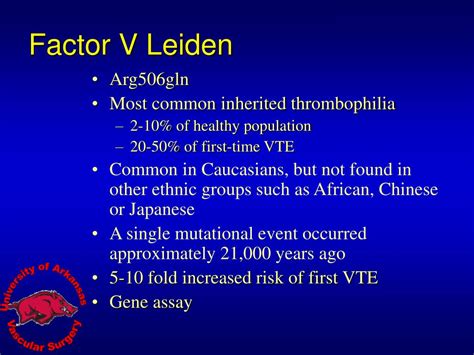 Ppt Thrombophilia Powerpoint Presentation Free Download Id4856433