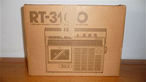 Toshiba Rt 3100 Radio Cassette Recorder Youtube