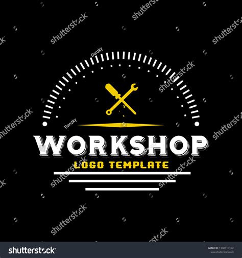 Workshop Logo Design Inspiration Vintage Logo Stock Vector (Royalty ...