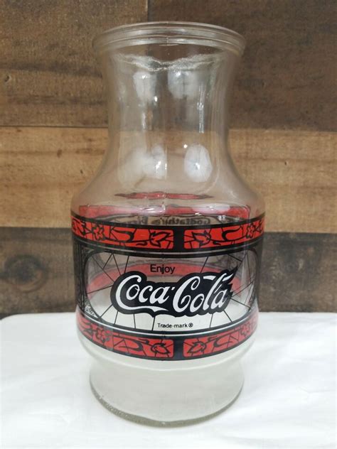 Vintage 1970s Coca Cola Coke Godfathers Pizza Usa Stained Glass