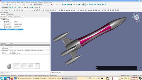 FreeCAD 0 19 débutants Création d une fusée imprimable en 3D Partie