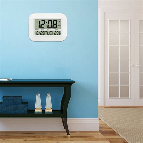 Digital Wall Clock Battery Operated Simple Large - Walmart.com