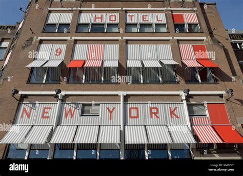 Hotel New York Rotterdam In Winter Stock Photo Alamy