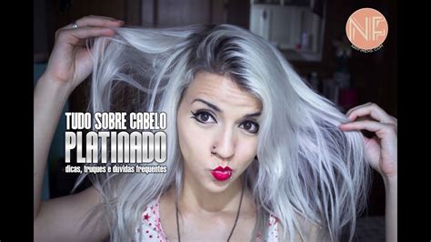 Faq Como Platinar O Cabelo D Vidas E Dicas Sobre Cabelos Platinados