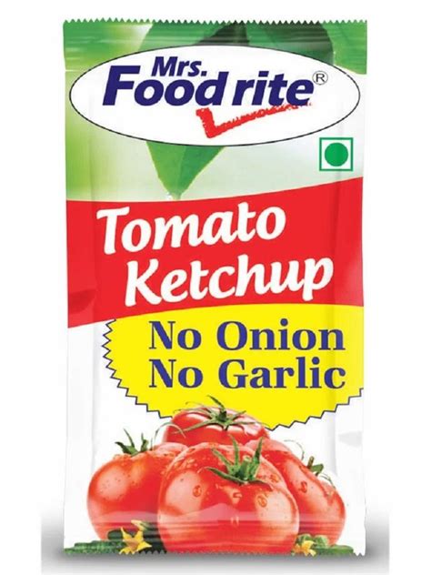 G Mrs Foodrite Tomato Ketchup Nong Packaging Type Sachet At Rs