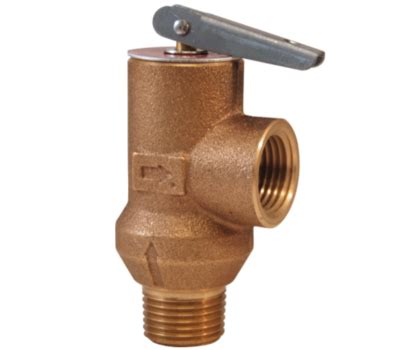 M7000 1 2 In Male X Female 185 PSI Bronze Pressure Relief Valve